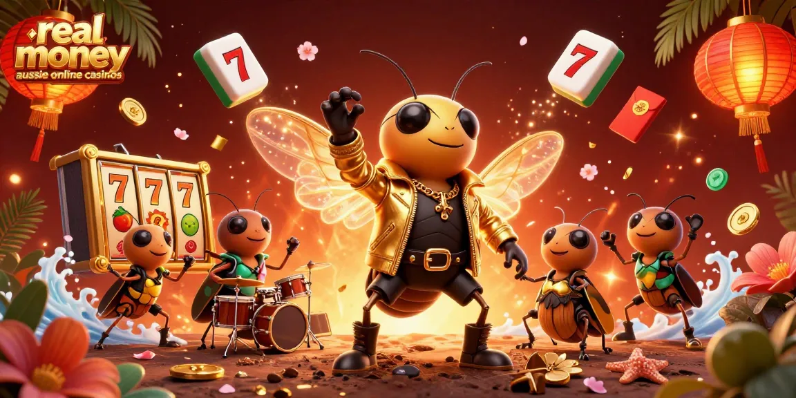 Play exciting games at real money aussie online casinos featuring dynamic 3D characters and vibrant designs.