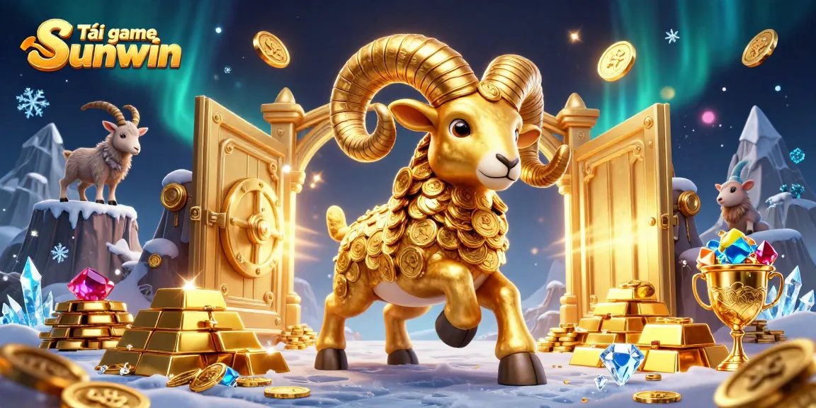 Experience the thrill of Tải game Sunwin with golden treasures and dynamic casino action bursting from every angle.
