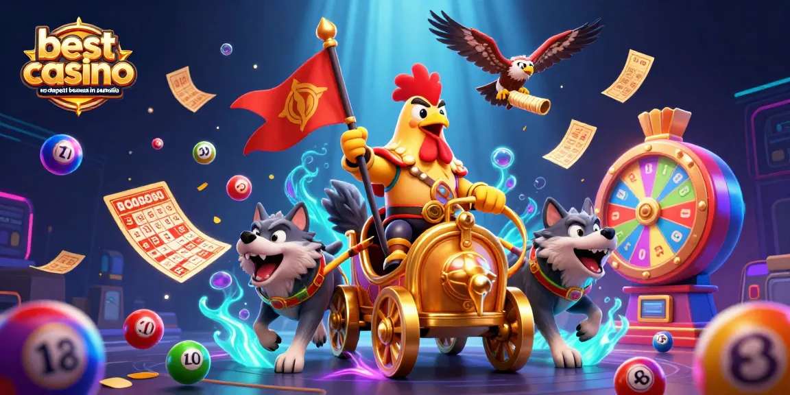 Experience the best casino no deposit bonuses in Australia with vibrant gaming elements and exciting characters.