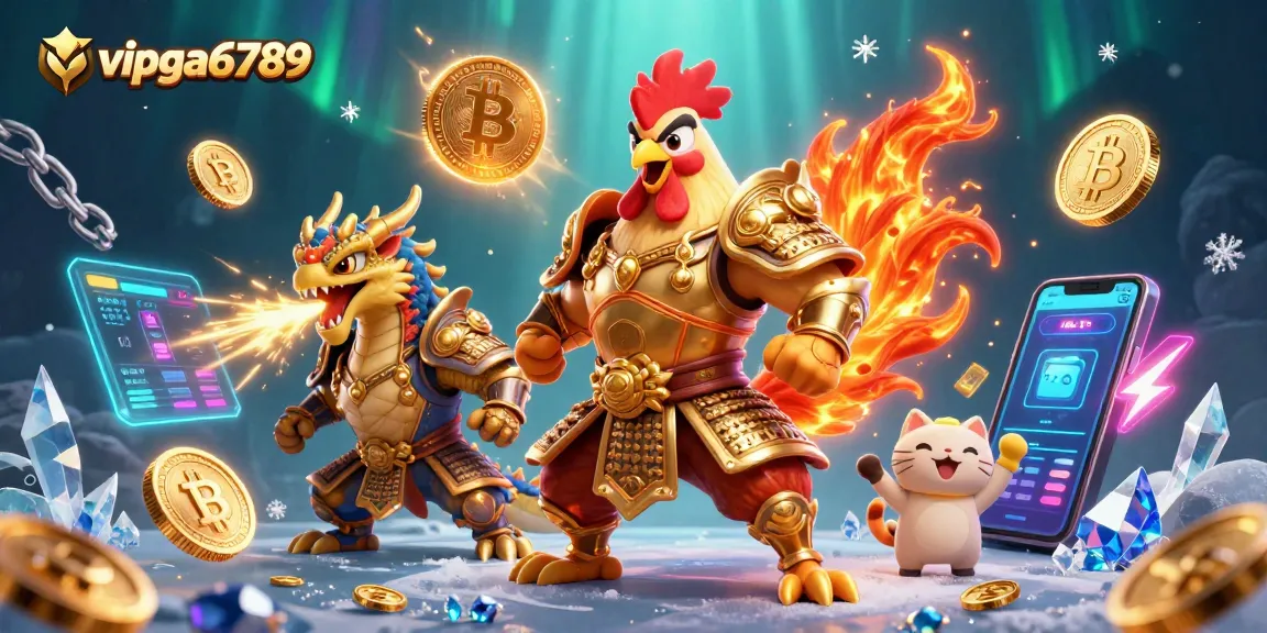 Join the excitement at vipga6789 with thrilling rooster battles and engaging crypto elements!