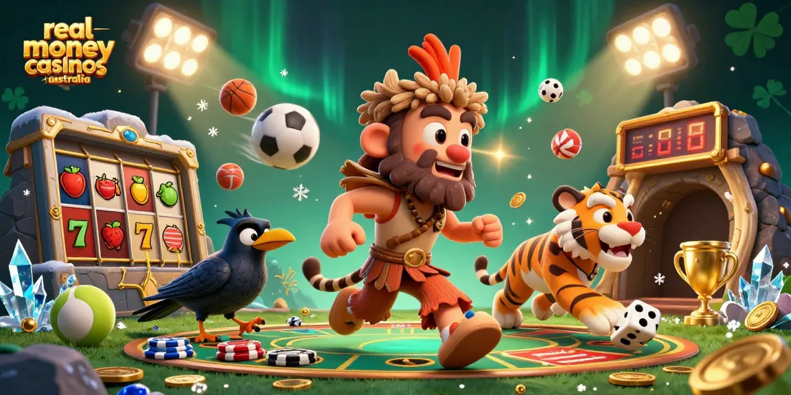 Experience the thrill at real money casinos Australia with exciting gaming elements and vivid characters.